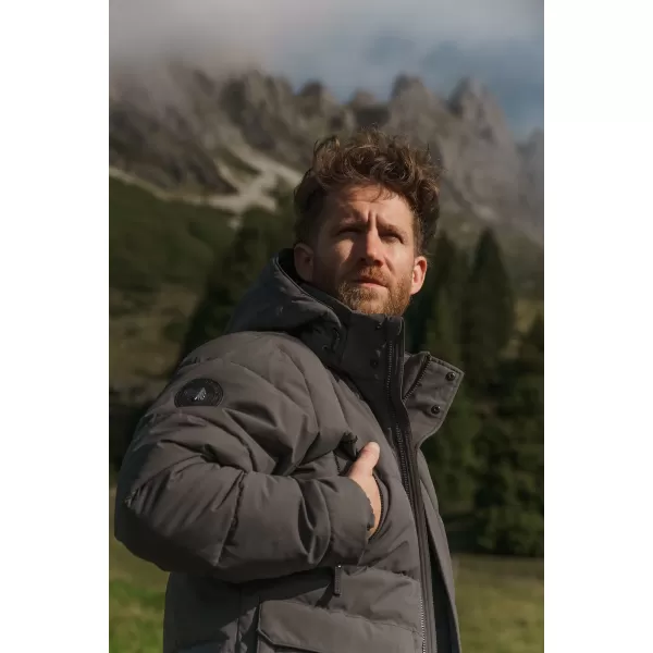  Moška zimska jakna NORDBLANC FYRN NBWJM8257 SIVA 