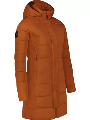 Ženski zimski plašč NORDBLANC CATERPILLAR NBWJL8273 RJAVA