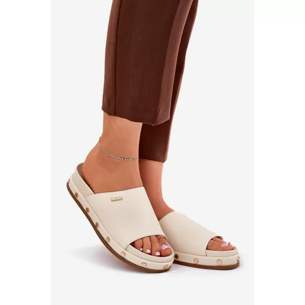  Ženski čevlji BIG STAR NN274A746 BEIGE Big Star Shoes 