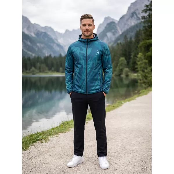  Moška vrhunska softshell jakna ALTISPORT VOJ/ALM072JACK01 KEROZIN 