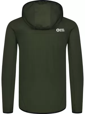 Moški powerfleece pulover NORDBLANC CREEK NBWFM8280 ZELENA