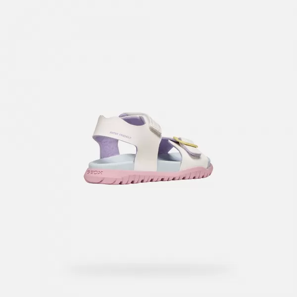 Dekliški sandali GEOX SANDAL FUSBETTO J35HQA000BCC0653 BELA 