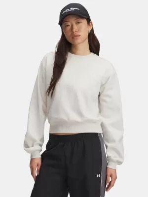 Ženski pulover UNDER ARMOUR UA ICON VIDA FLC CREW BELA