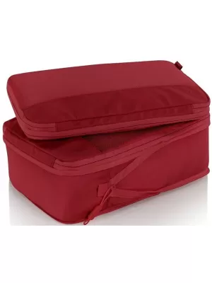 Kovček HEYS Ecotex Compression Packing Cube 4 Pc Set RDEČI JAVOR