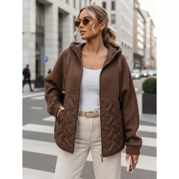  Ženska jakna DSTREET TY5593 RJAVA 
