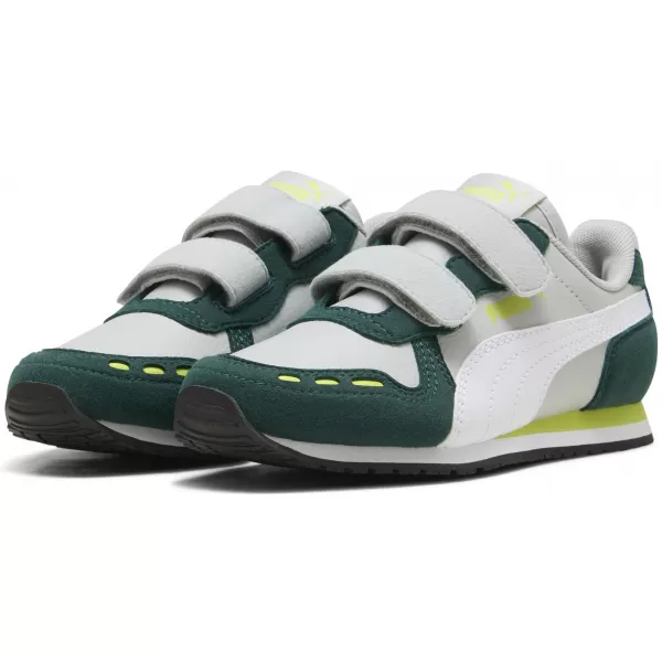  Otroški čevlji PUMA CABANA RACER SL 20 V PS 383730-19 SVETLO SIVA/BELA/TEMNO MIRTA 