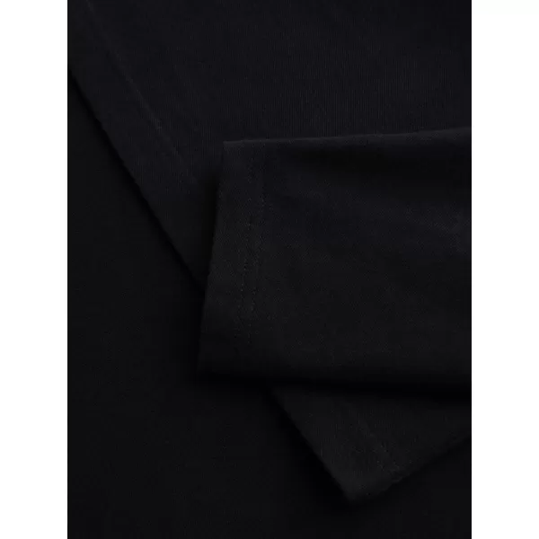  Moška majica s kratkimi rokavi OMBRE OM-POBL-0162 ČRNA 
