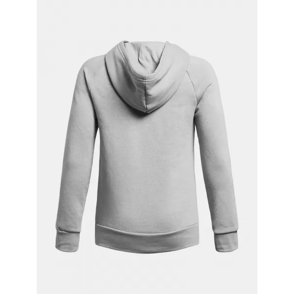  Fantovski pulover UNDER ARMOUR UA RIVAL FLEECE BL HOODIE 1379791-011 SIVA 