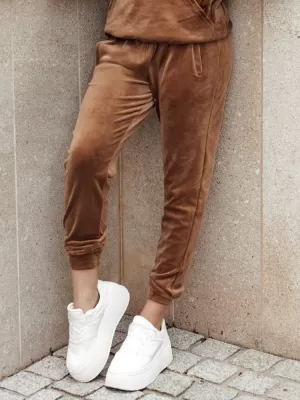 Ženske hlače DSTREET UY2838 RJAVA