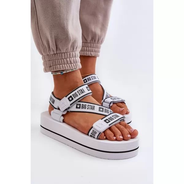  Ženski čevlji BIG STAR NN274A526 WHITE Big Star Shoes 