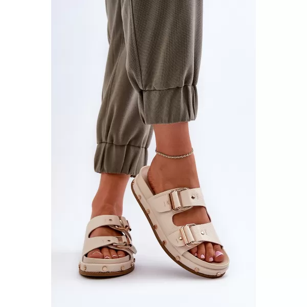  Ženski čevlji BIG STAR NN274083 BEIGE Big Star Shoes 