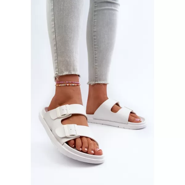  Ženski čevlji BIG STAR NN274A751 WHITE Big Star Shoes 
