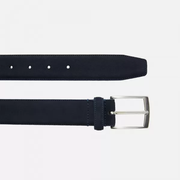  Moški pas GEOX G011352 TEMNO MODRA 