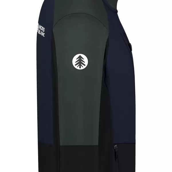  Moški powerfleece pulover NORDBLANC GROAN NBWFM8282 ČRNA 