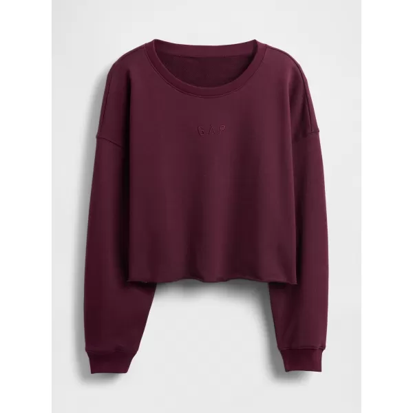  Ženski pulover GAP LOGO SWEATSHIRT 799277-00 TOSKANSKO RDEČE 
