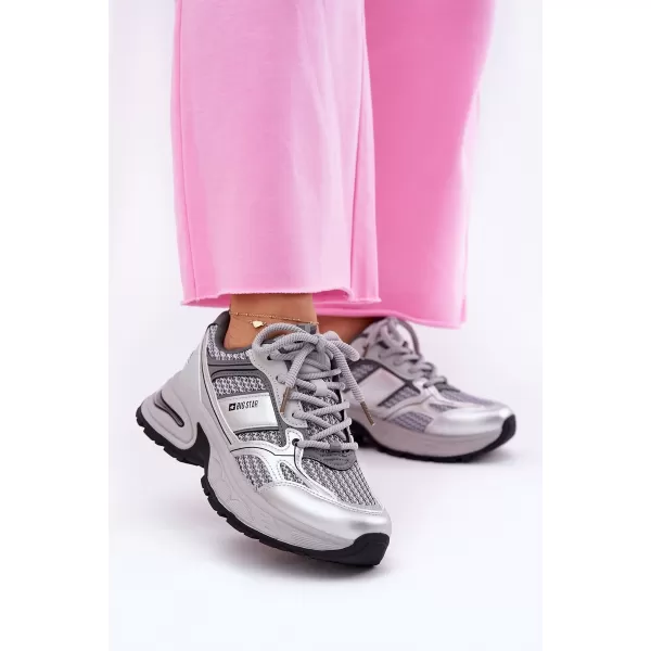  Ženske superge BIG STAR RR274A193 GREY Big Star Shoes 