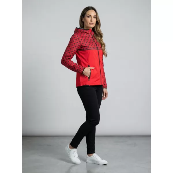  Ženska vrhunska softshell jakna ALTISPORT VOJ/ALW048JACK01 RDEČA 
