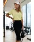 Ženska bluza NUMOCO 665-1 MASLENO RUMENO