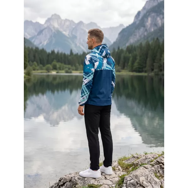  Moška vrhunska softshell jakna ALTISPORT VOJ/ALM039JACK01 MORNARSKO MODRA 