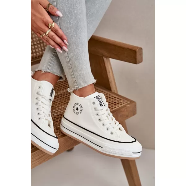  Ženske superge BIG STAR OO274061 WHITE Big Star Shoes 