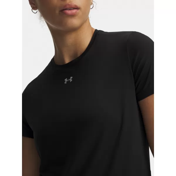  Ženska majica s kratkimi rokavi UNDER ARMOUR UA VANISH SS 6010870-008 ČRNA 