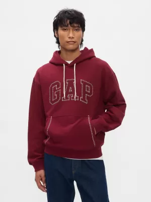Moški pulover GAP LOGO HOODIE PULLOVER 646031-01 VOLOVSKA KRI