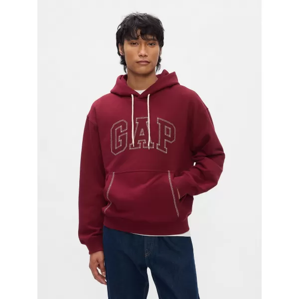  Moški pulover GAP LOGO HOODIE PULLOVER 646031-01 VOLOVSKA KRI 