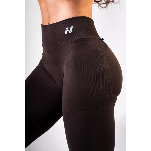  Push-up pajkice z visokim pasom POWER 888 TEMNO RJAVE Nebbia 