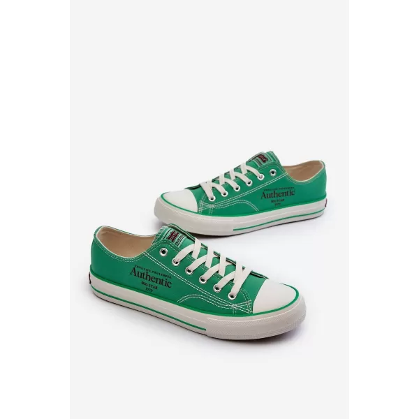  Moške superge BIG STAR NN174062 GREEN Big Star Shoes 