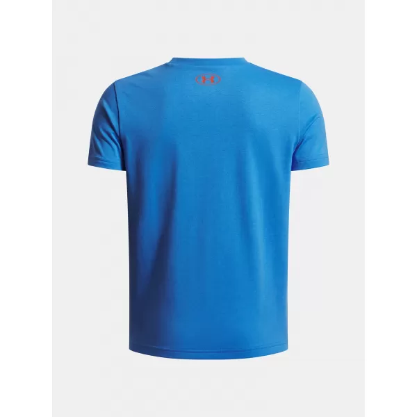  Fantovska majica s kratkimi rokavi UNDER ARMOUR UA B BOXED SPORTS UPDATE SS 1388672-402 MODRA 