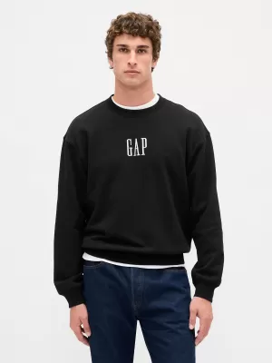 Moški pulover GAP LOGO SWEATSHIRT 821273-08 PRAVA ČRNA
