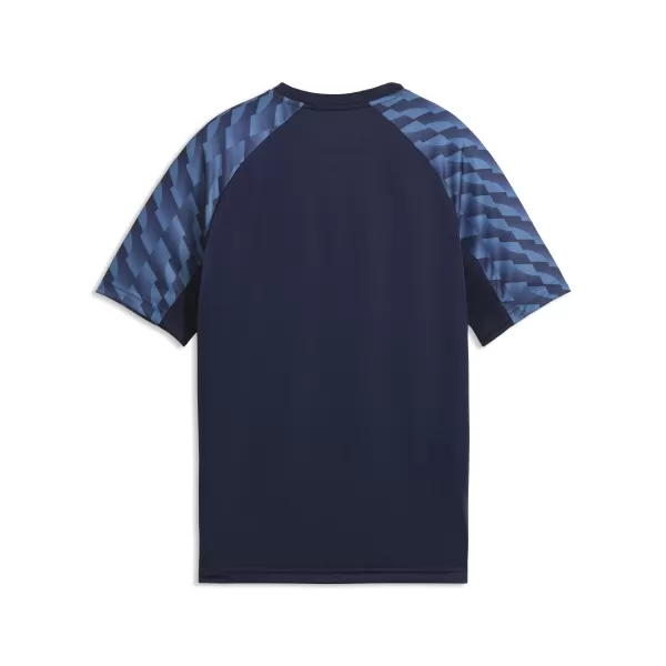  Otroška majica s kratkimi rokavi PUMA TEAMLIGA26 JERSEY JR 659723_06 PUMA MORNARSKO MODRA/PUMA BELA 