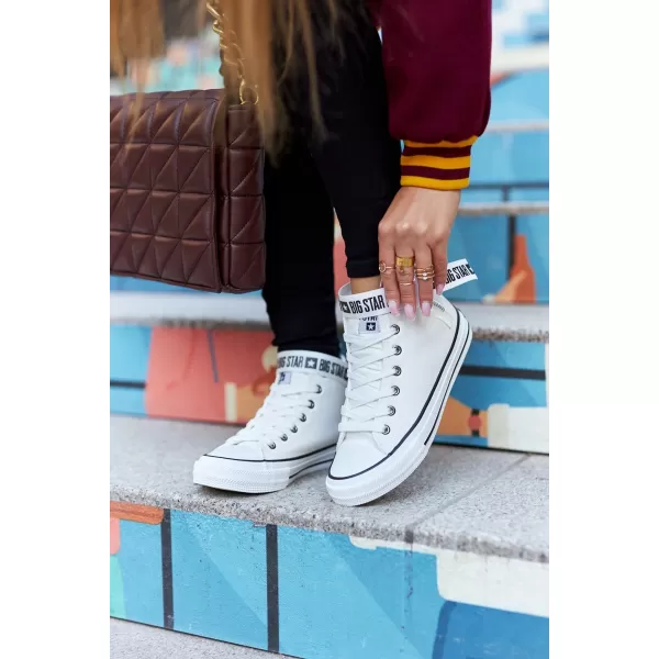  Ženske superge BIG STAR GG274027 WHITE Big Star Shoes 