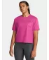 Ženska majica s kratkimi rokavi UNDER ARMOUR VANISH ENERGY EMBOSS CROP SS 1383640-686 ROZA