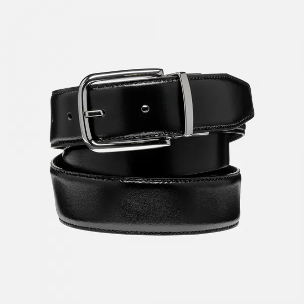  Moški pas GEOX G007586 ČRNA 
