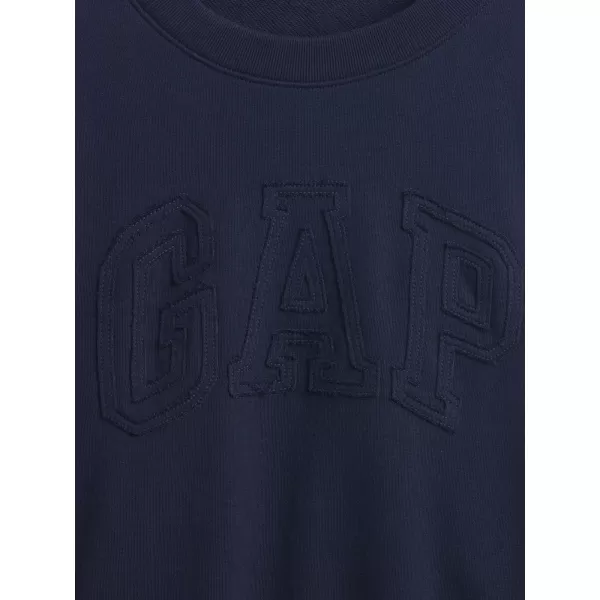  Ženski pulover GAP LOGO SWEATSHIRT 799280-01 MORNARIŠKA UNIFORMA 