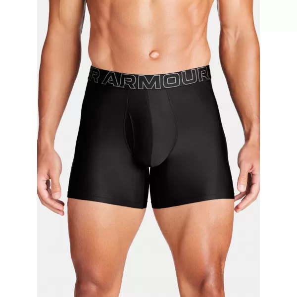  Moške boksarice UNDER ARMOUR M UA PERF TECH 6IN 1383878-001 ČRNA 
