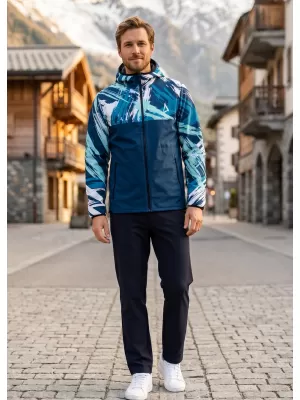 Moška vrhunska softshell jakna ALTISPORT VOJ/ALM039JACK01 MORNARSKO MODRA