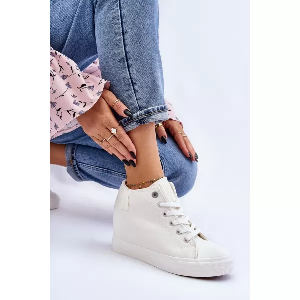  Ženske superge BIG STAR LL274035 WHITE Big Star Shoes 