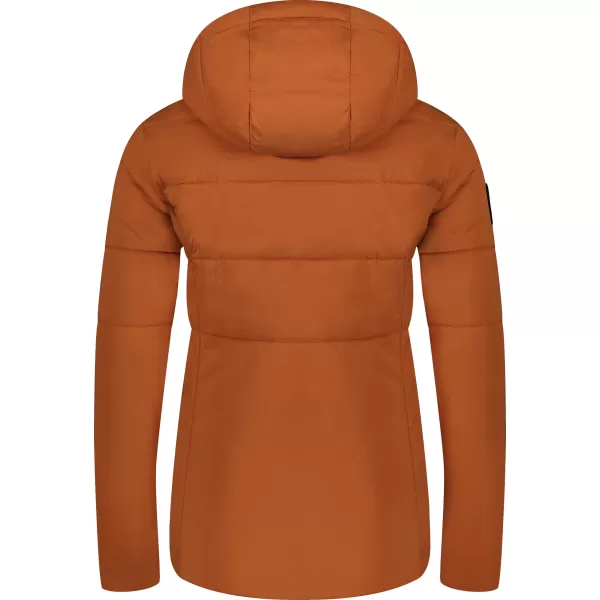  Ženska zimska jakna NORDBLANC KNOLL NBWJL8272 RJAVA 