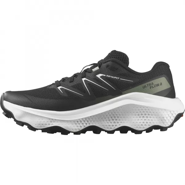  Ženski čevlji SALOMON ULTRA FLOW 2 W L47883700 ČRNA/BELA/ZELENA AGAVA 