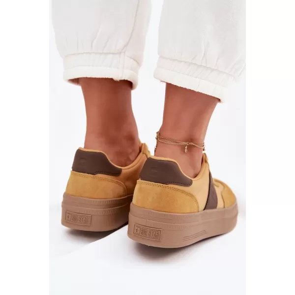  Ženske superge BIG STAR TT274166 YELLOW Big Star Shoes 