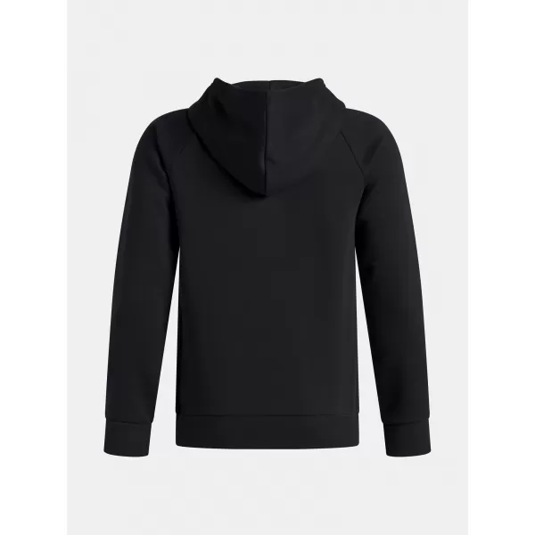  Fantovski pulover UNDER ARMOUR UA RIVAL FLC FLAMIN WDMRK HD 6003781-001 ČRNA 