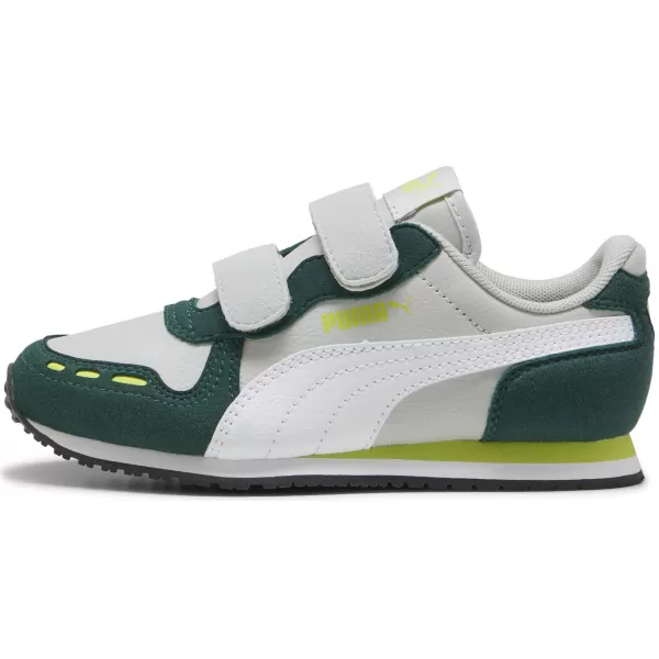  Otroški čevlji PUMA CABANA RACER SL 20 V PS 383730-19 SVETLO SIVA/BELA/TEMNO MIRTA 