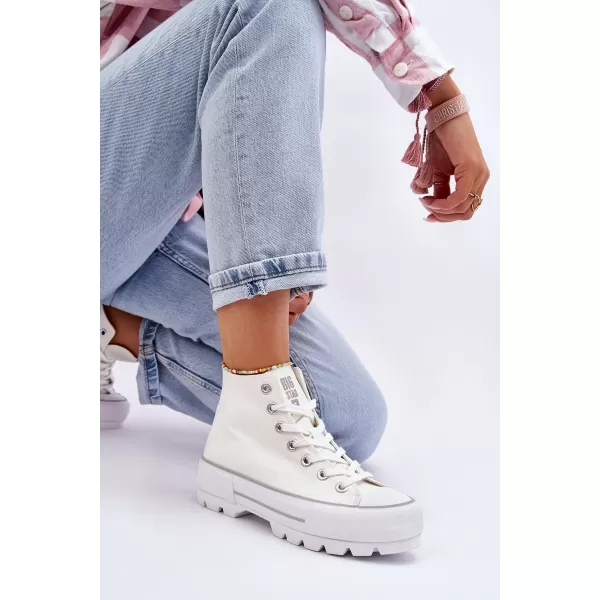  Ženske superge BIG STAR LL274156 WHITE Big Star Shoes 