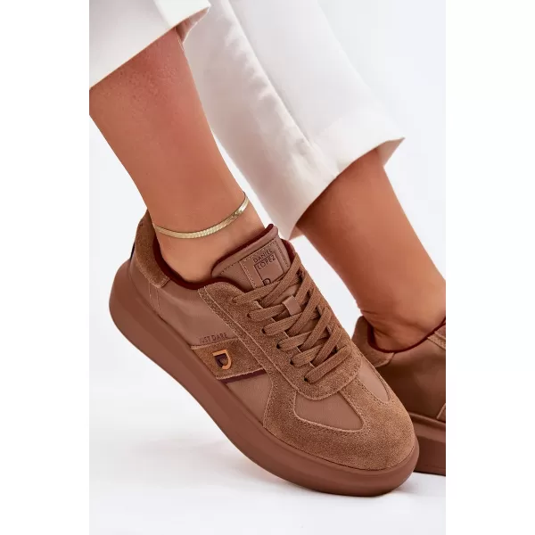  Ženske superge LOPEZ JUST DARE SS2D4005 BROWN/BEIGE Daniel Lopez Just Dare 