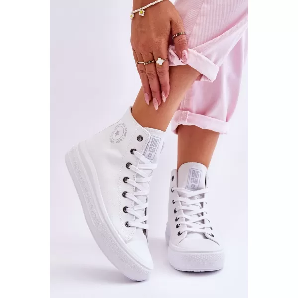  Ženske superge BIG STAR LL274A183 WHITE Big Star Shoes 