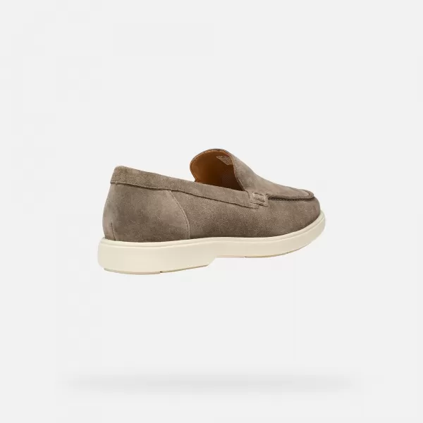  Moški mokasini GEOX SPHERICA EC17 G014394 SIVA 