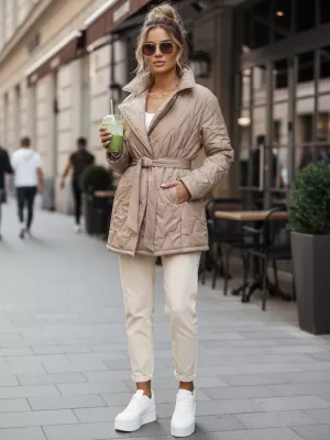 Ženska jakna DSTREET TY5589 KARAMELA