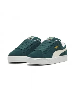 Škornji PUMA SUEDE XL 395205_21 TEMNO MIRTA/TOPLO BELA